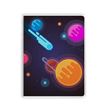 Imagem de Caderno de cenário de monstro alienígena do universo capa de chiclete diário capa macia