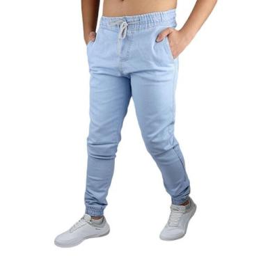 Imagem de Calça Jogger Clara Elastico Com Punho Elastano - Mania Do Jeans