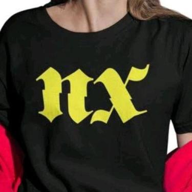 Imagem de Camisa Baby Look Nx Zero Tour Camiseta Feminina T-Shirt Algodão - Gbj
