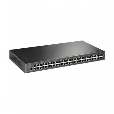 Imagem de Switch Tp-Link 48 Portas + 4 SFP T2600G-52TS TL-SG3452 10/100/1000 Gerenciável - Chumbo