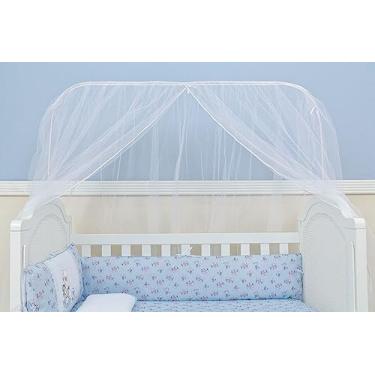 Imagem de Mosquiteiro para Berço Varal Inteiro Lollipop Branco, Biramar Baby, Branco