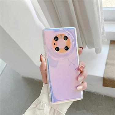 Imagem de Capa de telefone transparente Gradient Aurora para Huawei P50 P40 P30 Mate 40 30 Honor 50 Pro 60 70 X20 X10 X8 Nova 9 8 Soft Cover,A,For Honor X8