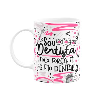 Imagem de Caneca Profissões - Sou Dentista - Branca M2