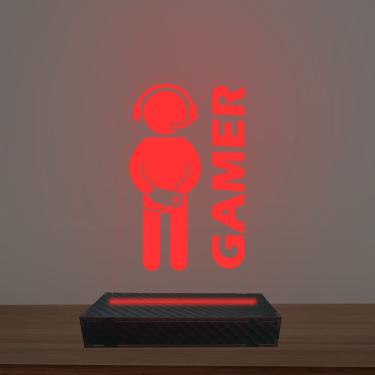 Imagem de Luminária Led 3d Gamer Abajur Luxo