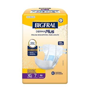Imagem de Fralda Bigfral Derma Plus, Bigfral, Extra grande