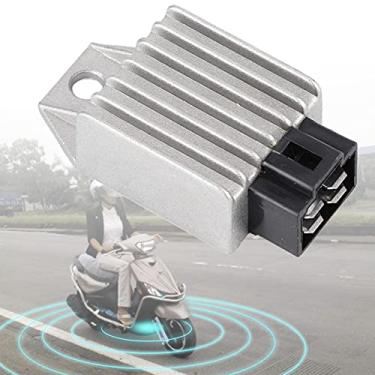 Imagem de Retificador Do Regulador De Tensão, Retificador De Corrente Do Estabilizador Do Regulador De Tensão De 4 Pinos 12V Para Motocicleta Universal, Para Scooter, Ciclomotor, ATVs, Buggie Com Motor GY6 50cc