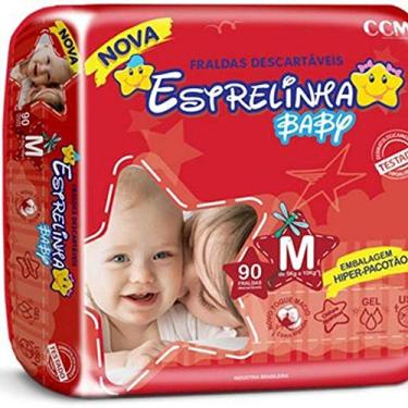 Imagem de FRALDA ESTRELINHA HIPER M COM 90 FRALDAS