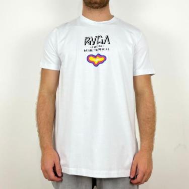 Imagem de Camiseta Rvca 8Ou80 Bushi Tropical Branca - Masculina