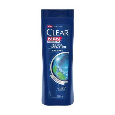 Imagem de Shampoo Anticaspa Ice Cool Menthol 200ml Clear Men - Unilever