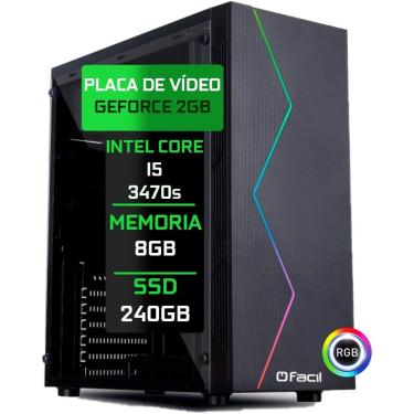 Imagem de Cpu Intel Core I5 Terceira 8gb Ddr3 Geforce Gt 730 2gb 128 Bits Ssd 240gb