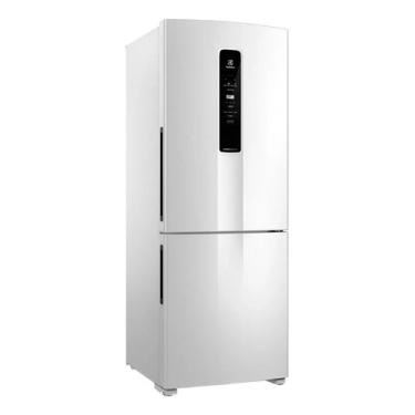 Refrigerador Side By Side 442L Inverter Cor Inox Conectada Midea