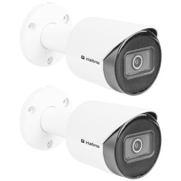 Imagem de Kit 2 Câmeras IP 2 Megapixels Full HD 30m Starlight VIP 3230 B SL G3 Intelbras