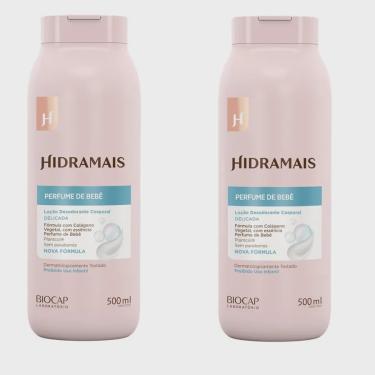 Imagem de Kit 2 Creme Loção Corporal Hidramais Perfume de Bebe 500ml