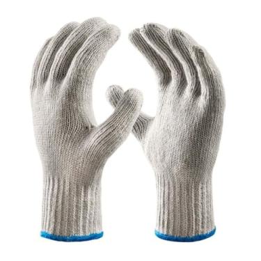 Imagem de Luva de Algodão Sem Pigmentos Danny Cottonflex Branca DA-10.100 Suporta Até 100º CA 46573