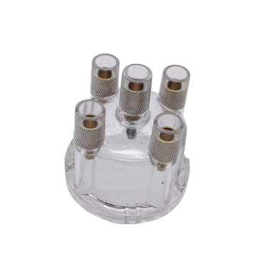 Imagem de 1 pc Tampa de Distribuidor SHLPDFM 009 Transparente Refrigerada a Ar Compatível com Vw Empi Bug Buggy Bus GHIA Sand Rail Tipo Baja