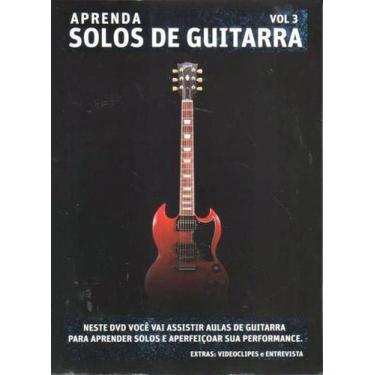 Imagem de Dvd Aprenda Solos De Guitarra  Volume 3 - Top Disc