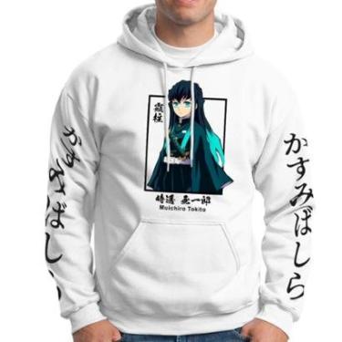 Imagem de Moletom Demon Slayer Hoodies Tanjiro Kamado Blusa De Frio Em Algodão Com Capuz-Unissex