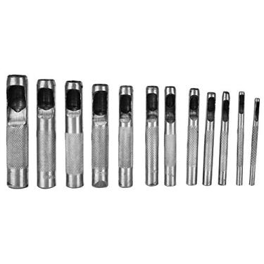 Imagem de Furador de Couro para Artesanato, Conjunto de Ferramentas de Perfuração Redonda Oca 3 4 5 6 7 8 9 10 11 12 14 16mm