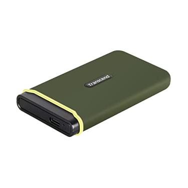 Imagem de Transcend SSD externo de 1 TB, até 2000 MB/s, disco rígido portátil para Steam Deck/iPhone/iPad/Mac/Windows/Android/Tablets/PS5/PS4/Xbox/Smart TV, USB 3.2 Gen 2 (20Gbps) Cabo USB-C SSD portátil