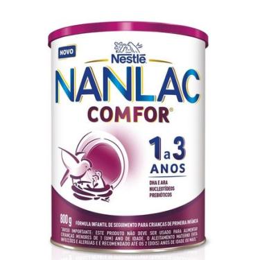 Imagem de Fórmula infantil Nanlac Comfor Nestlé 1 a 3 anos 800g NESTLÉ