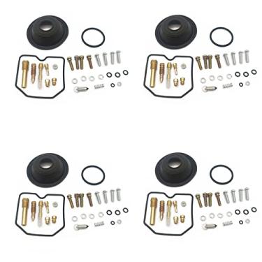 Imagem de Kit de reparo de carburador válvula de agulha junta de ar parafuso diafragma a vácuo para Suzuki GSF600S BANDIT GSF600 GSF 600 S 600S 1996-2003 (4 peças)