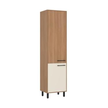 Imagem de Paneleiro Simples 2 Portas 55cm Havana Rovere/Champanhe