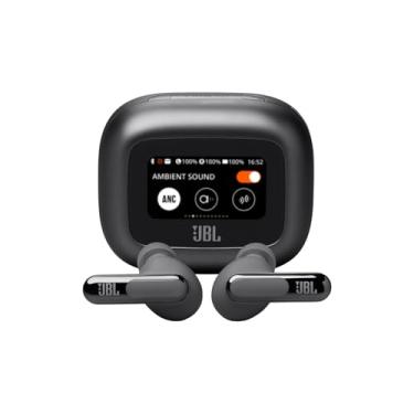 Imagem de JBL, Fone de Ouvido Bluetooth, Live Beam 3, Intra Auricular, Sem Fio, Com Tela de 1.45", Cancelamento de Ruído, Resistente À Água e Poeira - Preto