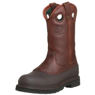 Imagem de Georgia Boot Bota masculina impermeável, Marrom natural, 8 Wide