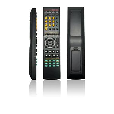 Imagem de JISOWA Controle remoto de substituição Uinversal para Yamaha RX-V661 YHT-580 RXV357 RAV328 WJ19460 RX-V863 YHT-680 YHT-780 RAV329 WM87380 HTR-6060 RAV326 WJ111 9440 Receptor AV HTR-6080 HTR-6180