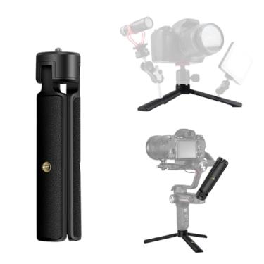 Imagem de Akeipho Mini tripé de mesa para Gimbal/DSLRs, alça de suporte de tripé de mesa para DJI Ronin S/SC, Zhiyun Weebill S/Smooth, Osmo Mobile com orifícios de parafuso estendidos de 6 mm