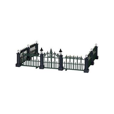 Imagem de Coleção Lemax Village Classic Victorian Fence conjunto com 7 # 24534