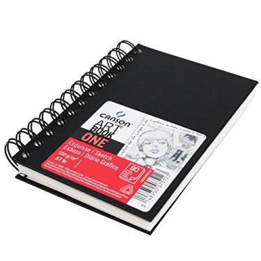 Imagem de Sketchbook - Bloco Canson One - Com Espiral 100g/m² A5 (14cm x 21,6cm)