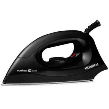 Imagem de Ferro de Passar a Seco Mondial Maximus 31 - Black F-11 Preto, 220V