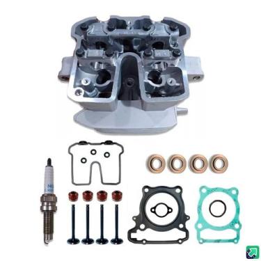 Imagem de Kit Cabeçote Completo Xre 300 2024 Vela Fina Longa Original - Kit Dima