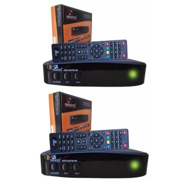 Imagem de 2 Receptor Digital De Tv Via Satelite Banda Ku Hd  imagivox