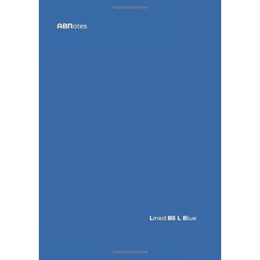 Imagem de ABNotes Lined B5 Light Blue: Quaderno B5 a righe 9mm senza margine - Blu – Leggero - 100 pagine - Fogli spessi – Per appunti di lavoro, pensieri, idee ecc.