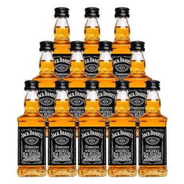 Imagem de Miniatura Whisky Jack Daniel's Tennessee Whiskey 50ml 12un