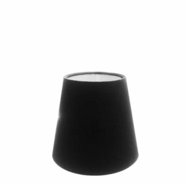 Imagem de Cúpula em tecido cone abajur luminária cp-2004 14/08x13cm preto - Viva