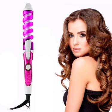 Imagem de Modelador De Cachos Original Bivolt Ondas Naturais e Brilhantes - BELL