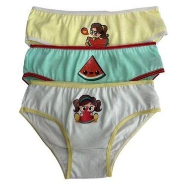 Imagem de Kit 16 Calcinhas Infantil Menina Criança Qualidade Tradição - Folly, R