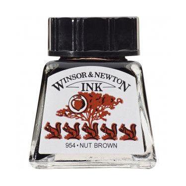 Imagem de Tinta para Desenho Winsor & Newton 14ml Nut Brown - WINSOR NEWTON