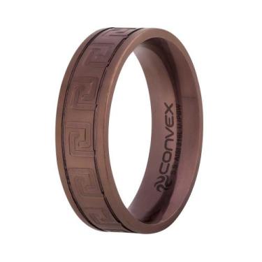Imagem de Aliança Aço Greek 6.5mm U.IPBW - Convex, 21