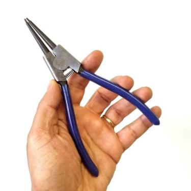Imagem de Alicate Tirar Abrir Aneis 7 Saca Anel Elastico Reto Externo - IDEA PRO
