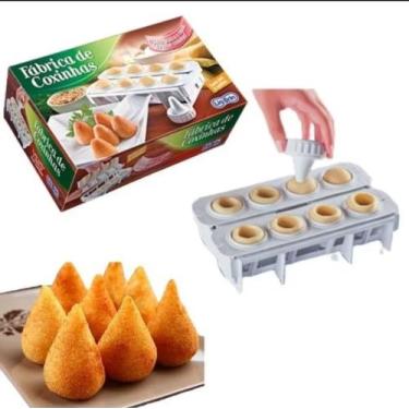 Imagem de Kit forma coxinha c/8 plastica na caixa - LigBrin