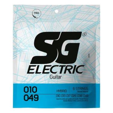 Imagem de Encordoamento SG Guitarra .010 - .049 Híbrido