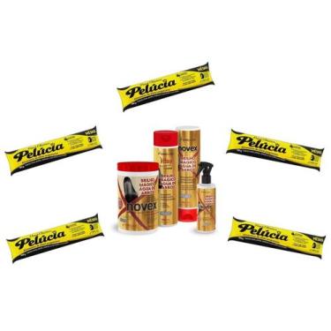 Imagem de Hene Gel Pelucia Preto Medio/Forte 05x180g Pouch/Bisnaga+Brilho Magico
