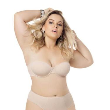 Imagem de Sutiã Alças Removíveis DelRio 47457 Tule, Areia, 44