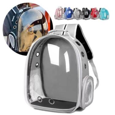 Imagem de Mochila De Transporte Pet Visão 360 Panoramica Gato Cão Dog - EDF, Cin