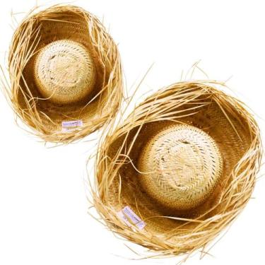 Imagem de Chapéu De Palha Desfiado Grande Dança Festa Junina Arraial - Maza Chap