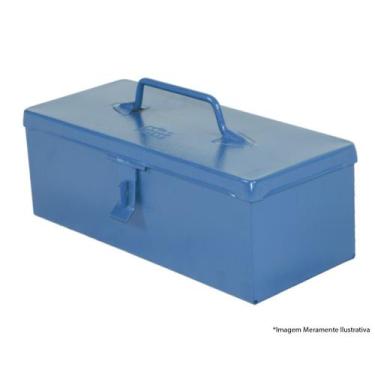Imagem de Caixa Ferram Aco Bau 36X16X12Cm Ref01 - FERCAR